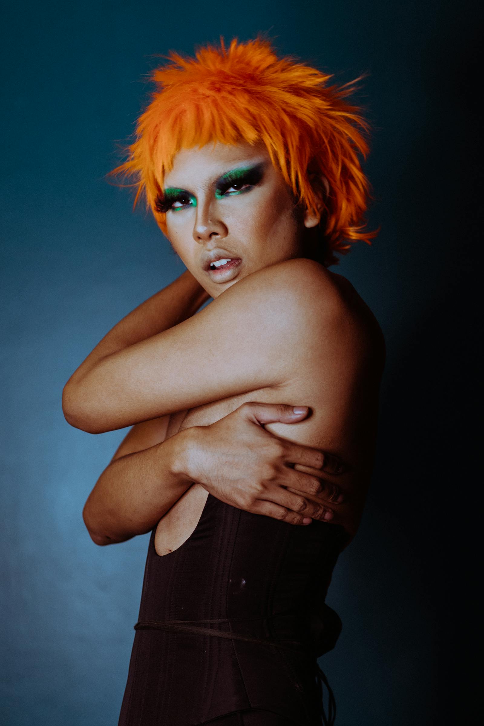 Realistic Western adult lifestyle portrait for a welcoming transgender dating community